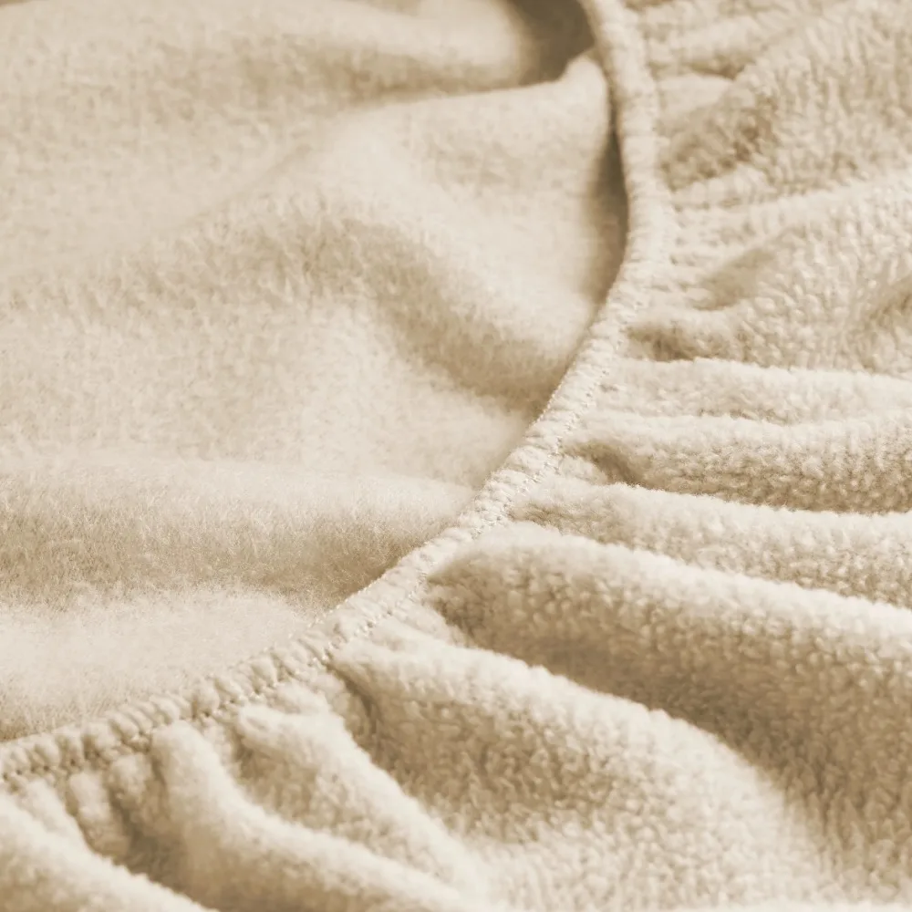 Plush Polar Fleece Home Textiles - Cozy Double Bed Sheet Set