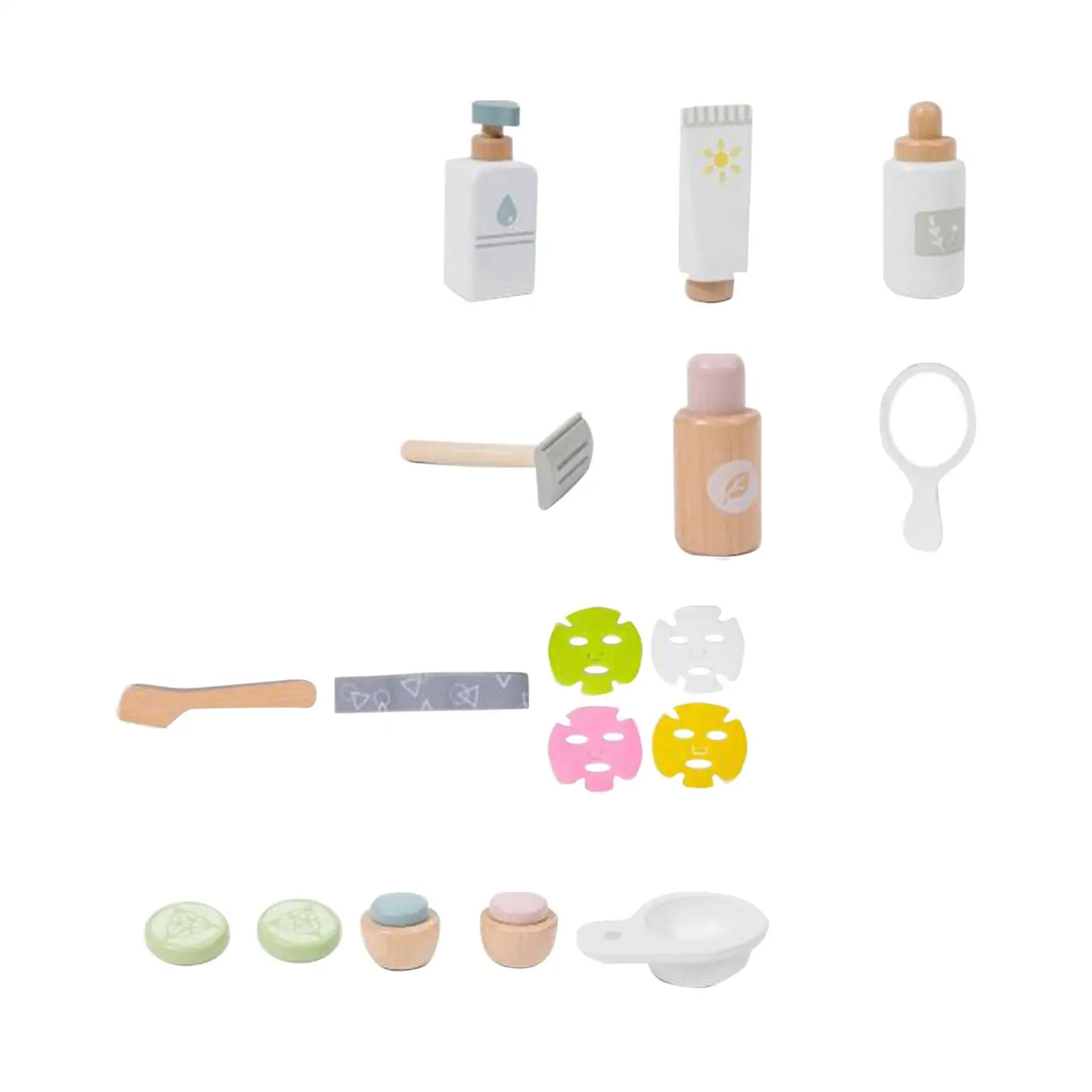 Pretend Play Makeup Beauty Set Toddlers Cosmetic Kits for Princess Dress up
