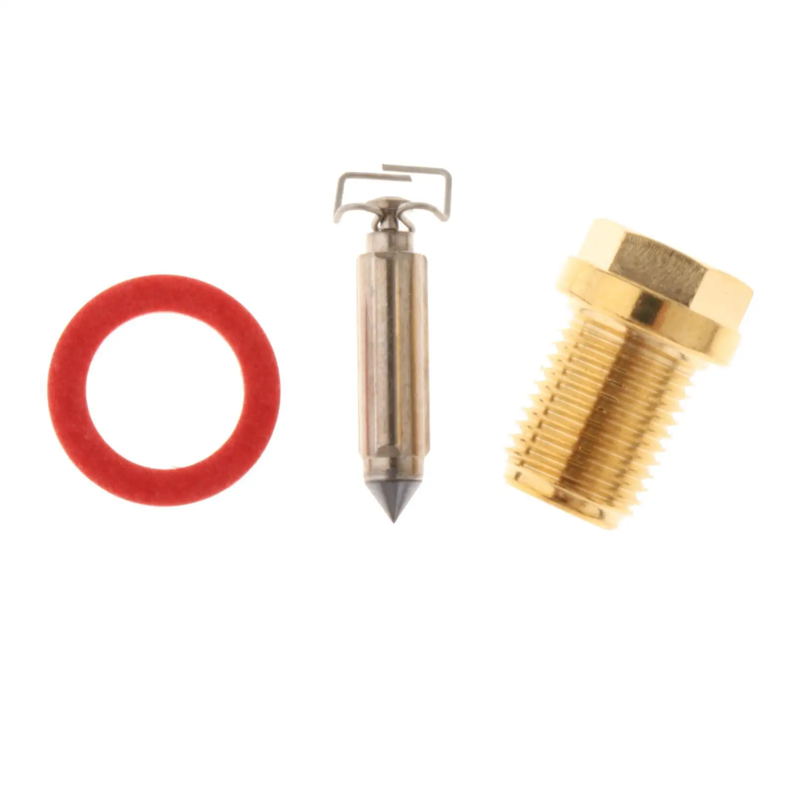 Carburetor Float Needle Valve Seat Assembly 6F5-14390-12 for Yamaha Outboard E40G E40J 2 Stroke K40 Durable Easy to Install