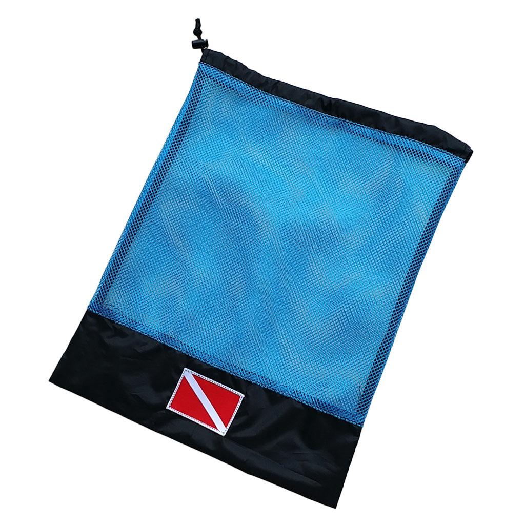 Portable Dive Swimming Mesh gear pouch for Scuba Diving Snorkeling Beach Travel