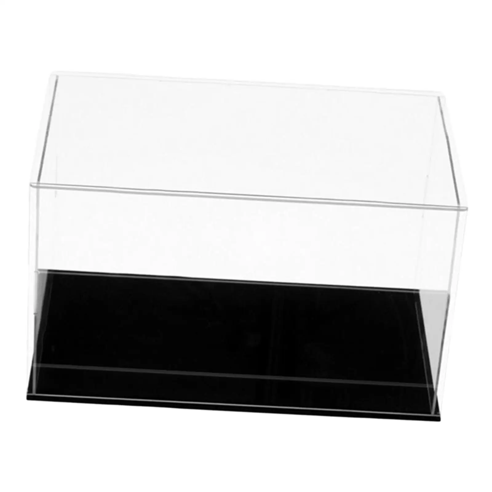 Acrylic Display Case Transparent for Plane Model Diecast Cars Model Dolls
