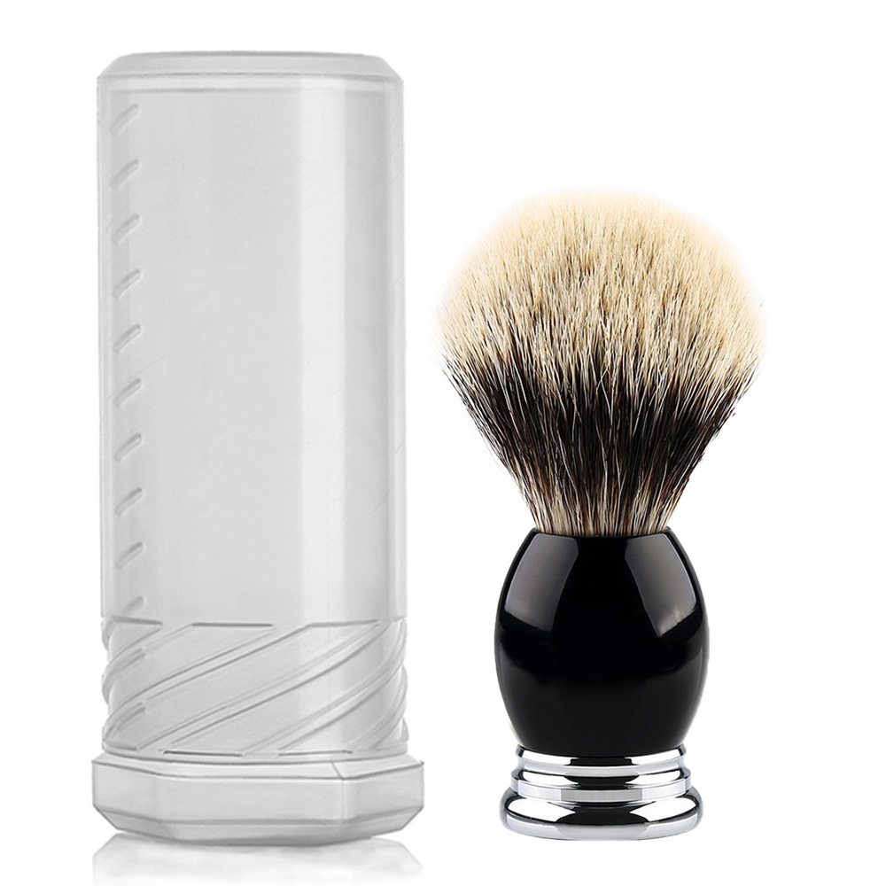 Best of 100% Pure Badger Brush Quality Silvertip Shaving Brush 22mm Resin &amp; Alloy Design Handle Handmade For Men Traditional Wet Shaving Reviews & Tips