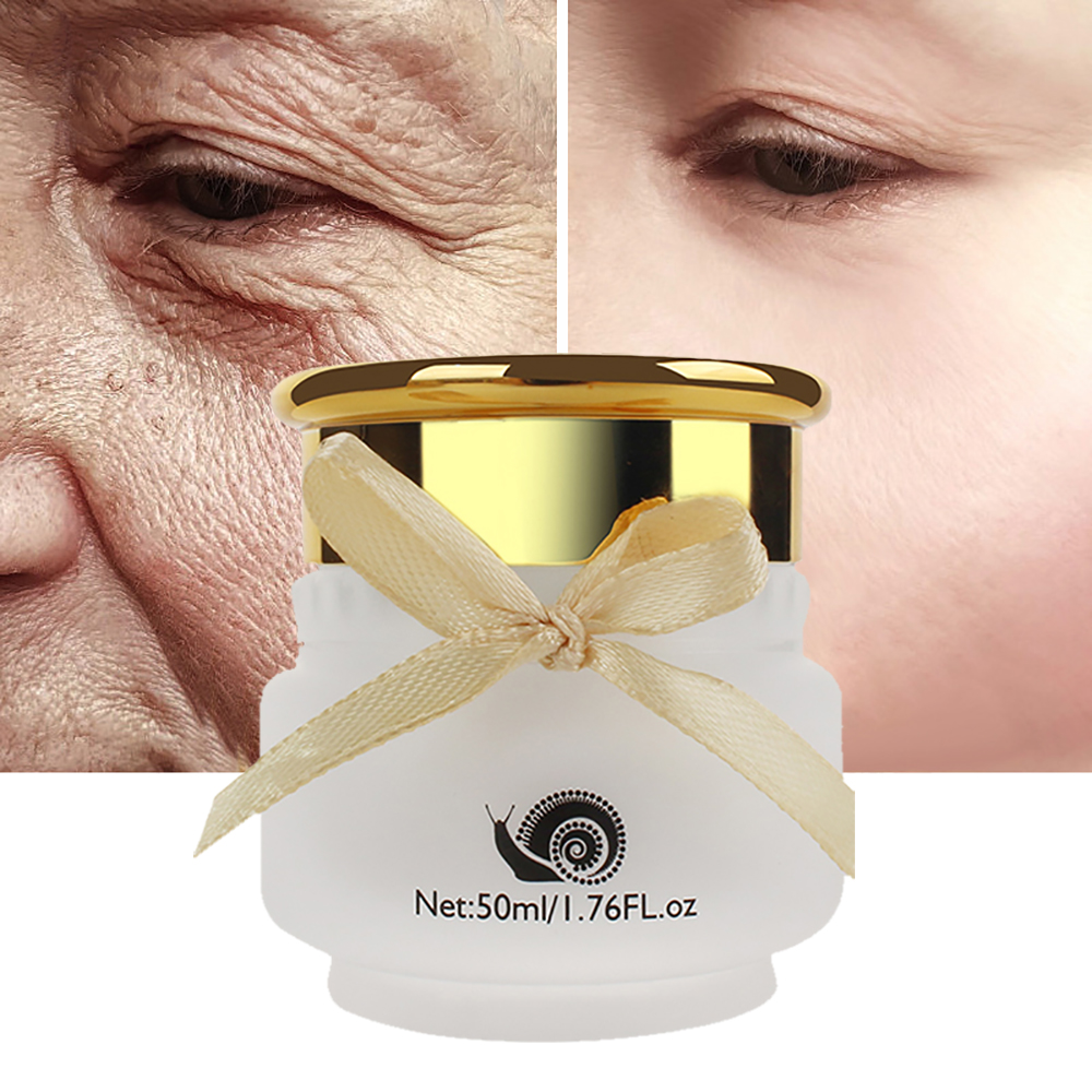 Best of Snail Face Cream Anti-wrinkle Anti-aging Face Lifting Nourishing Repair Acne Whitening Cream Moisturizer For Dark Dry Skin Care Reviews & Tips