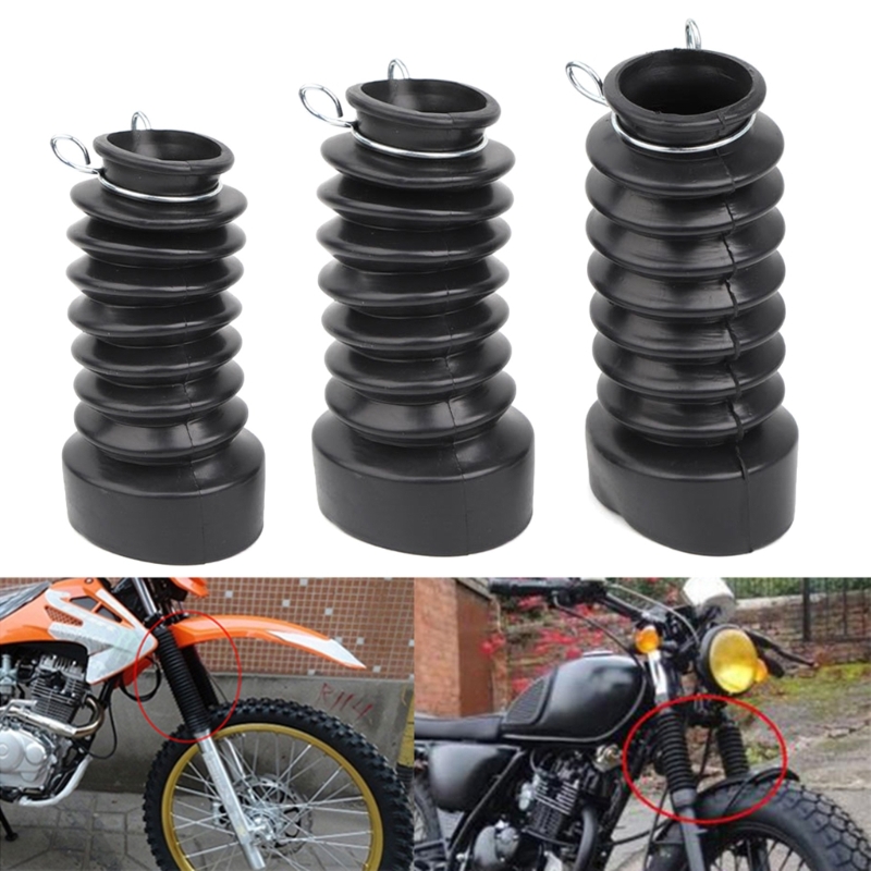 Motorrad Vorderrad gabel abdeckung Stoßdämpfer Staubs chutz abdeckungen 2 stücke 27/30/33mm Dirt Bike Gamasche Gator Boot Stoßdämpfer – Detail 1