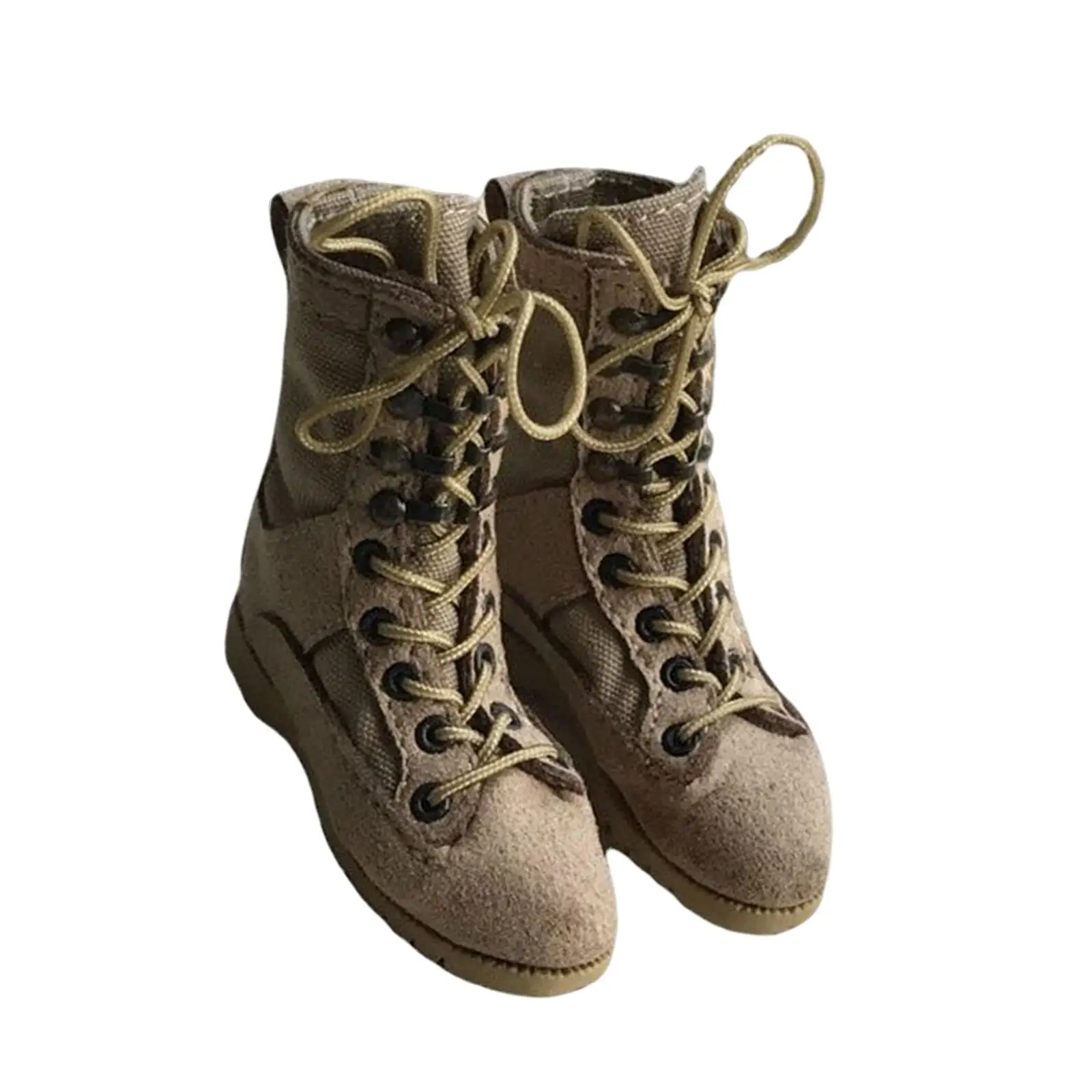 1:6 Mans Soldier Boot Handmade Adults Gifts Climbing Footwear Collection for 12'' Male Doll Accessories Costume
