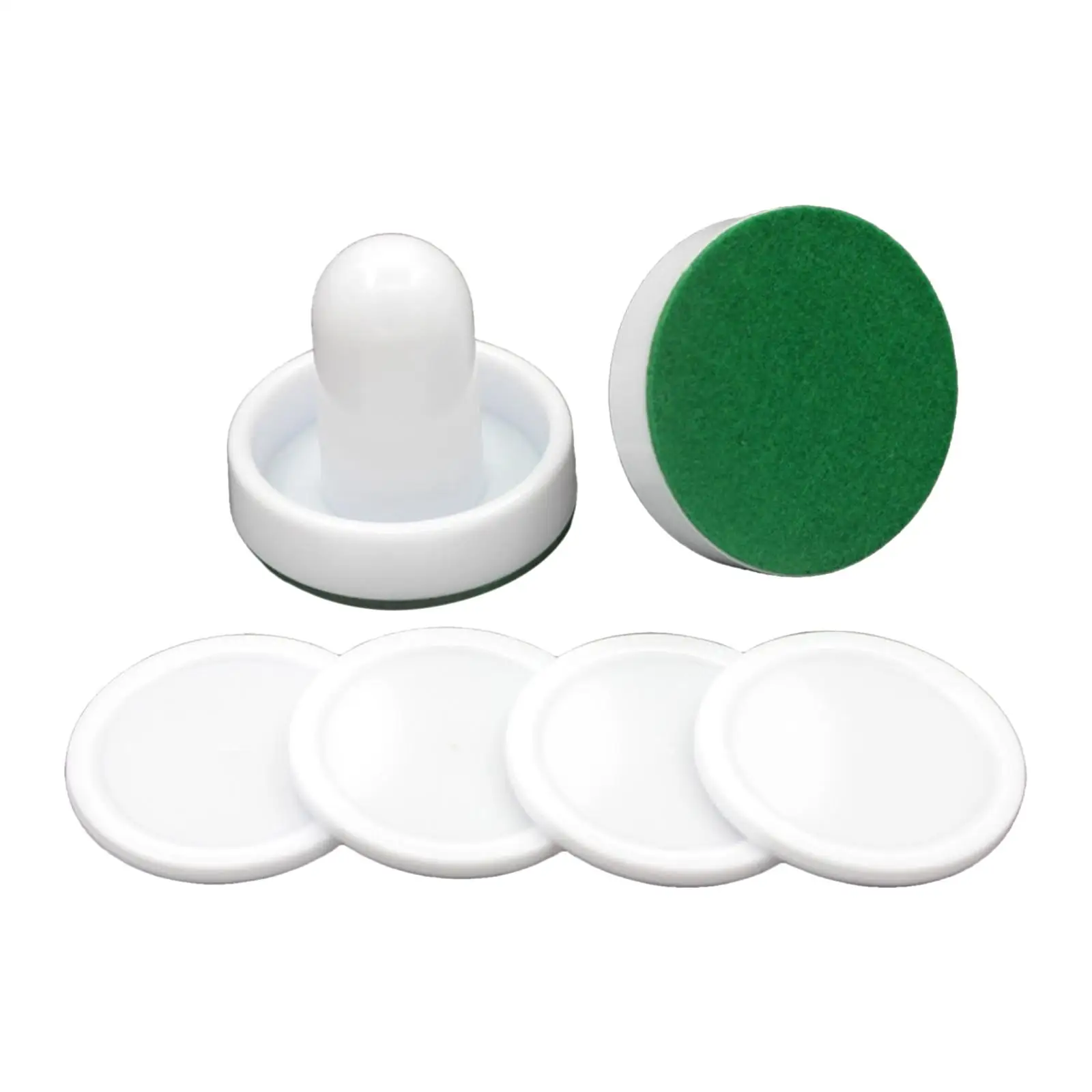 2x 2PCS  Hockey Pushers And 4PCS Pucks Small Size Family Game