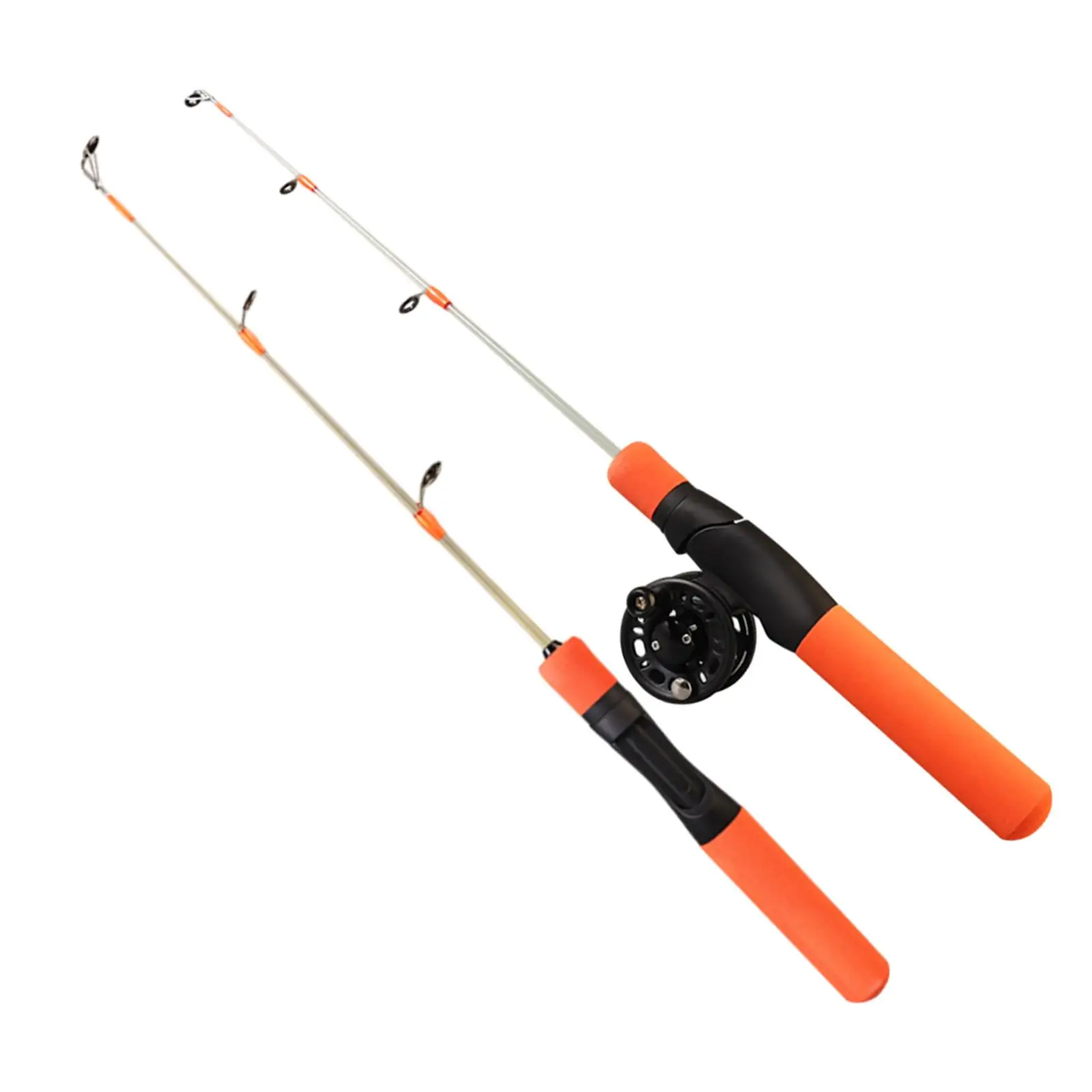Ice Fishing Pole Travel Fishing Rod Fishing Accessory Comfortable Grip