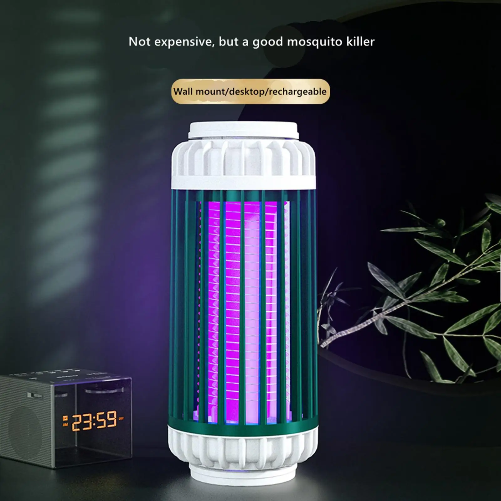 Electric UV Mosquito Killer Lamp Camping Lantern Fly Bug Insect Zapper
