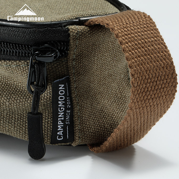 CAMPINGMOON 21*15*9 cm Outdoor Camping Liefert Leinwand Mini Taschen Benutzerdefinierte Birne Form Box Mittagessen Lebensmittel Lieferung tasche – Detail 7