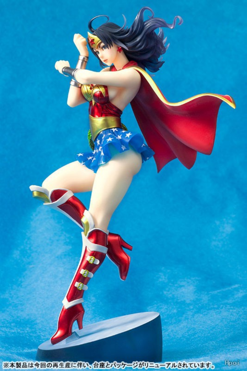 Kotobukiya Оригинал: DC комикс Bishoujo чудо-женщина 24,5 см ПВХ экшн  искусственная модель игрушки кукла подарок | AliExpress