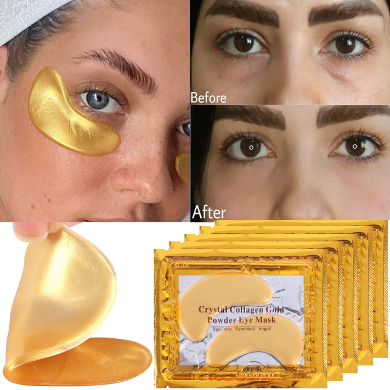 Best of Crystal Collagen Gold Eye Mask Anti-Aging Anti Wrinkle Dark Circles Acne Remove Puffiness Fade Dark Circles Eye Skin Care Patch Reviews & Tips