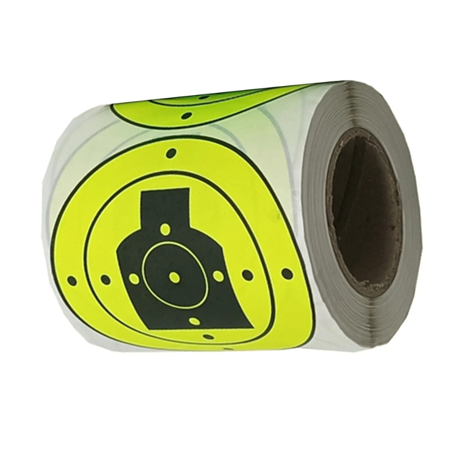 200Pieces Round Shooting Targets, 3inch, Fluorescence Self Targets Stickers, for Indoor Practice Archery Shooting Exercise