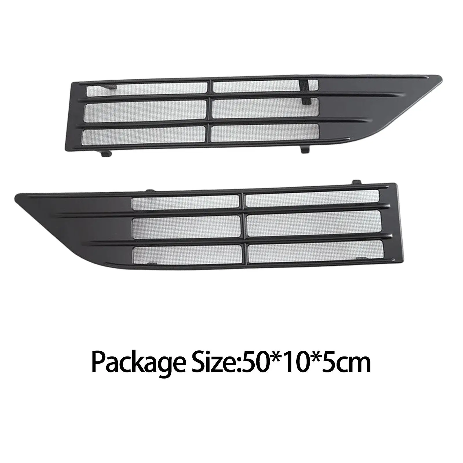 2Pieces Front Grille Net Cover Premium Easy to Install Replacement for Byd Yuan Plus