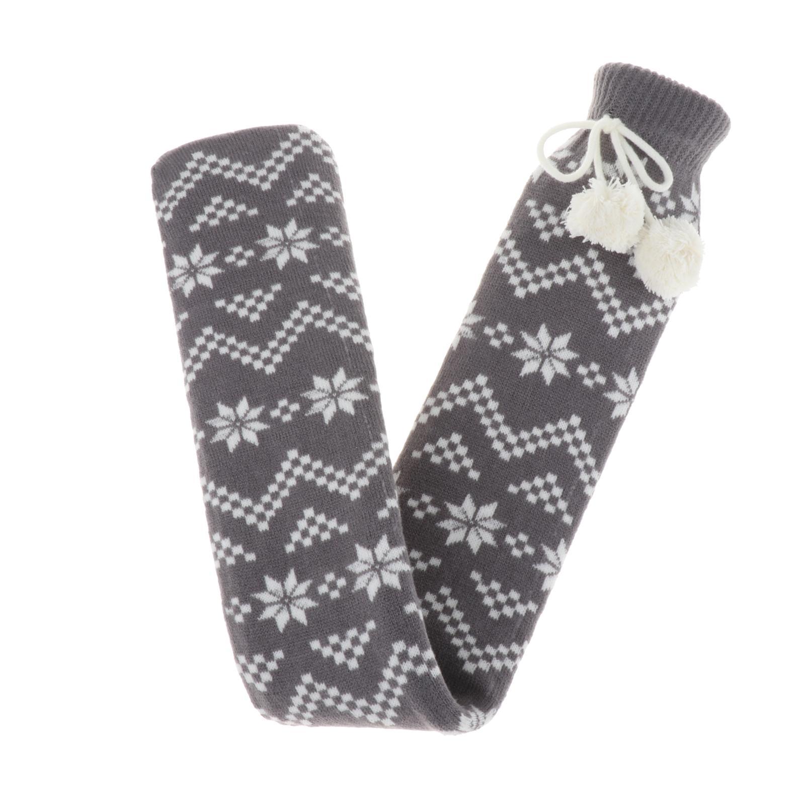 Description Picture 3 of itemSuper Long Hot Water Bottle 2L with Elegant Jacket Secure Screw Top