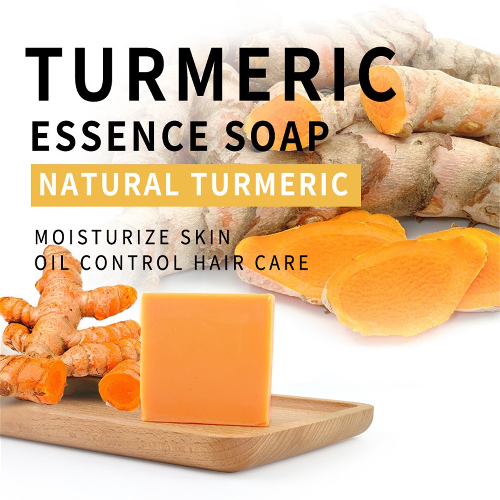 Best of 100g Natural Turmeric Soap Acne Dark Spots Removal Skin Brighten Handmade Soap Face Cleansing Body Bleaching Bath Whitening Soap Reviews & Tips