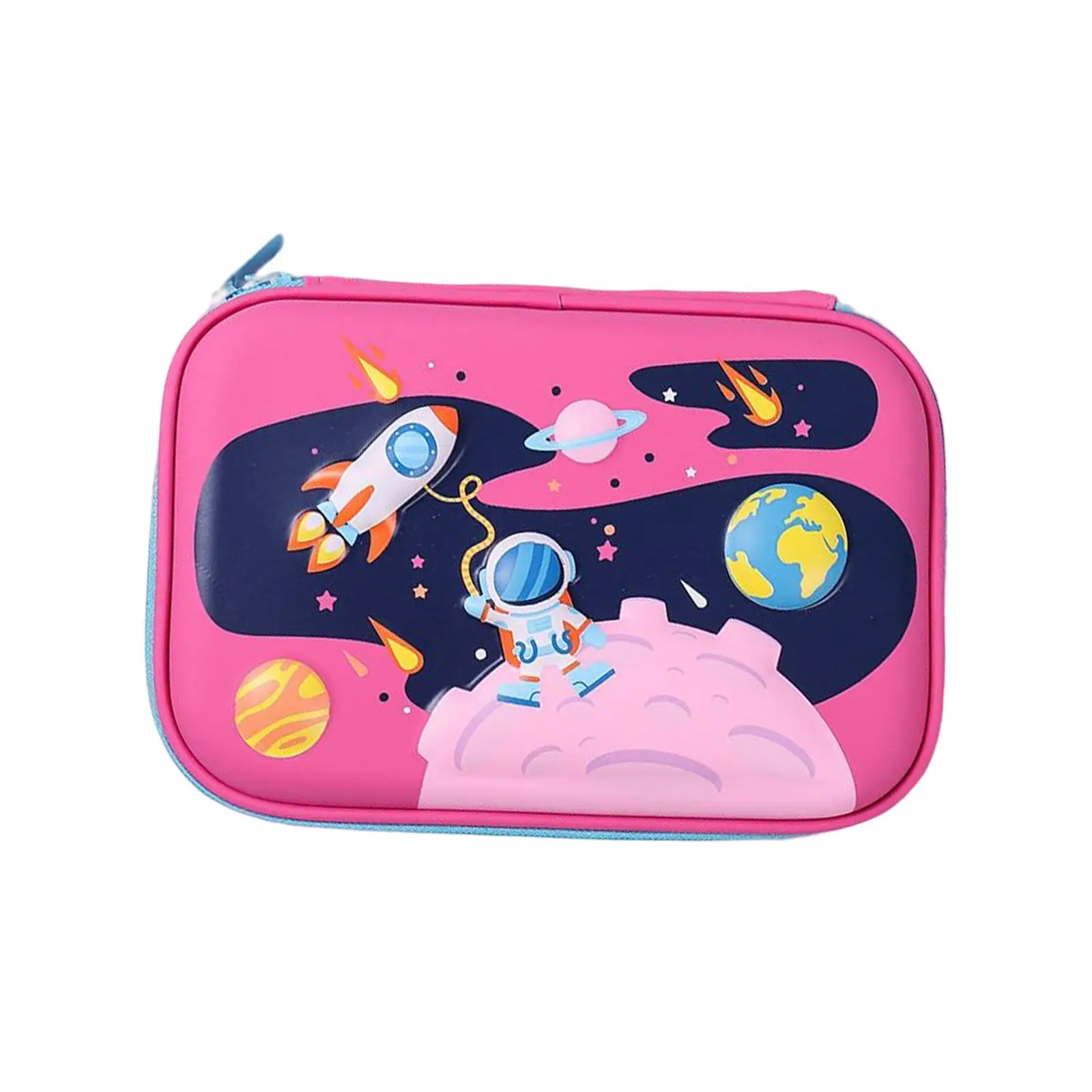 Astronaut Pencil Bags Pen Bag Stationery Organizer Portable Stationery Box Storage Pouch for Children Birthday Gifts