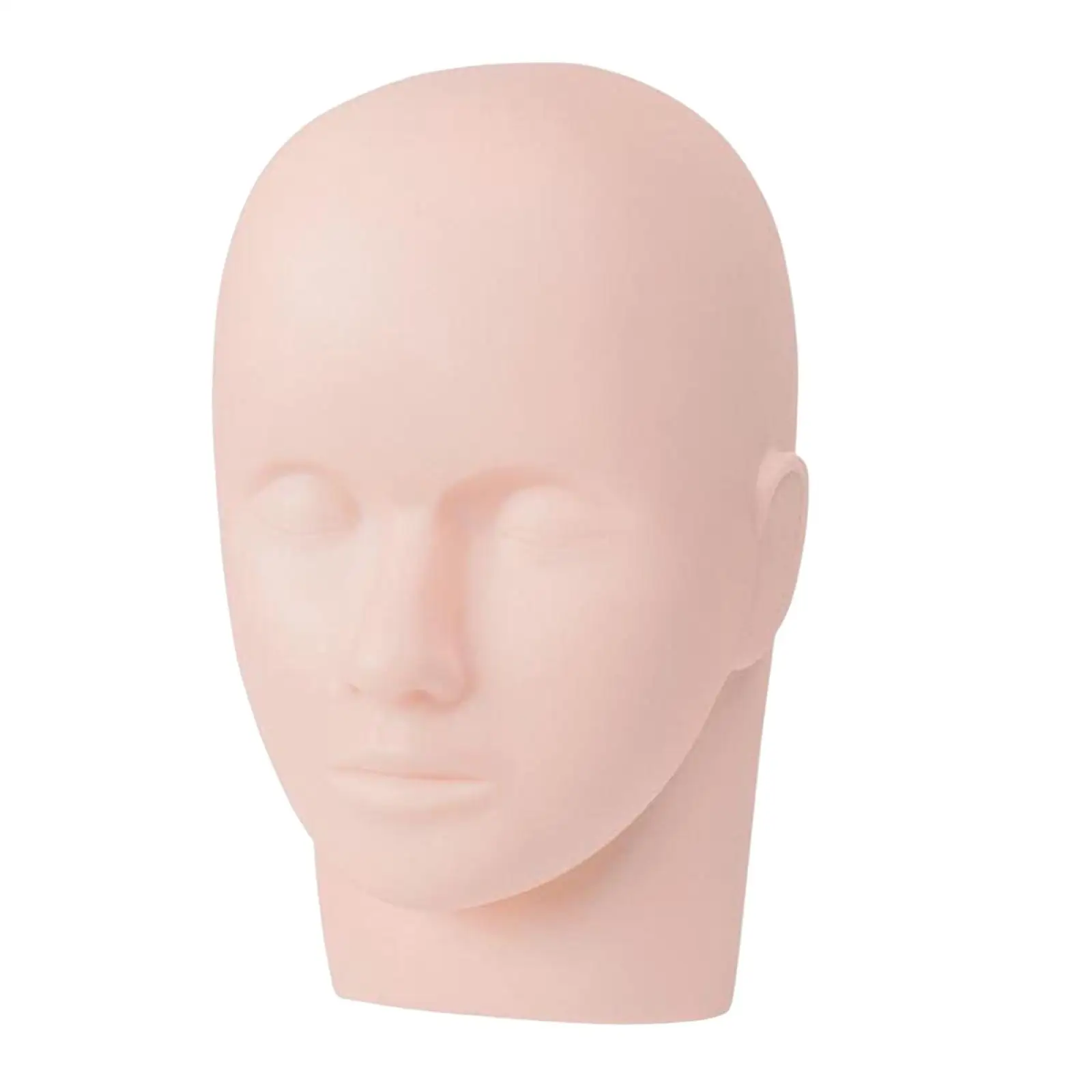 Eyelash Mannequin Head Silicone for Eyelash Extensions Beginner Beauty Salon