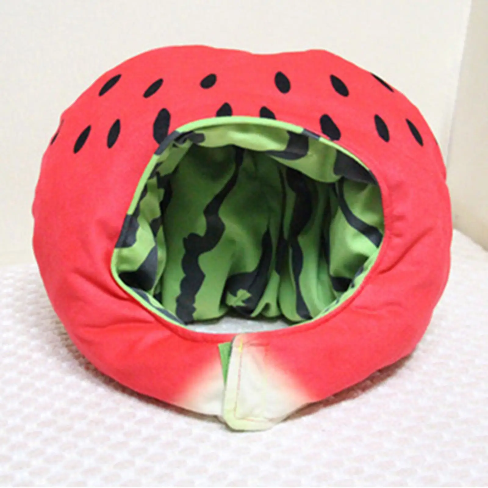 Funny Watermelon Hat Durable for Party Decoration Performing Props