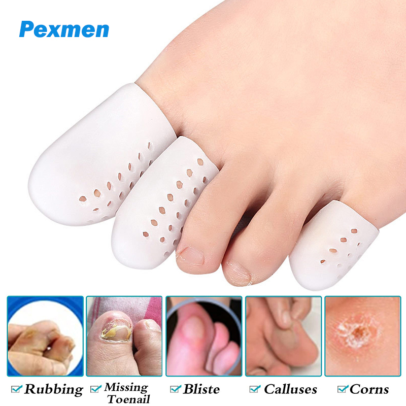 Best of Pexmen 2Pcs / Pair Gel Toe Protectors Toe Caps Sleeve Prevent Blister Callus And Corn Relief Pain From Ingrown Toenails Reviews & Tips