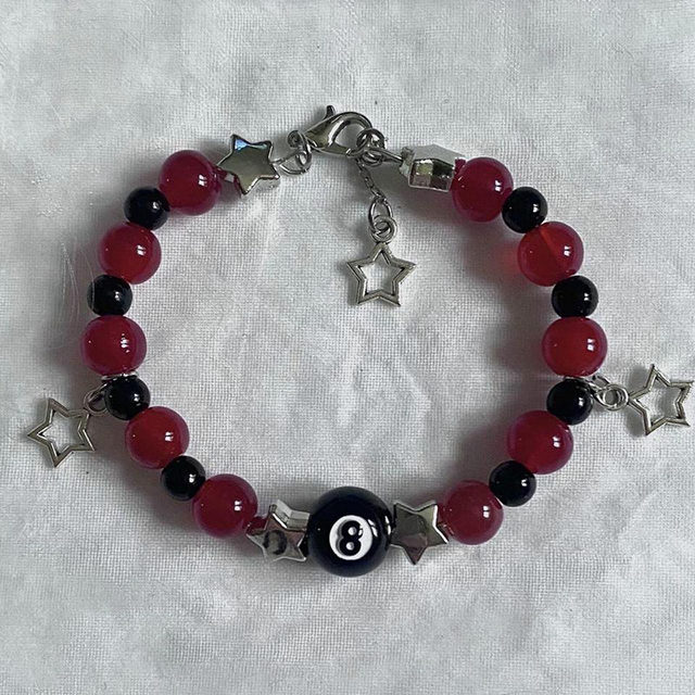 Billiard 8ball charm Bracelet Grunge jewelry - AliExpress Billiard 8ball charm Bracelet Grunge jewelry - AliExpress