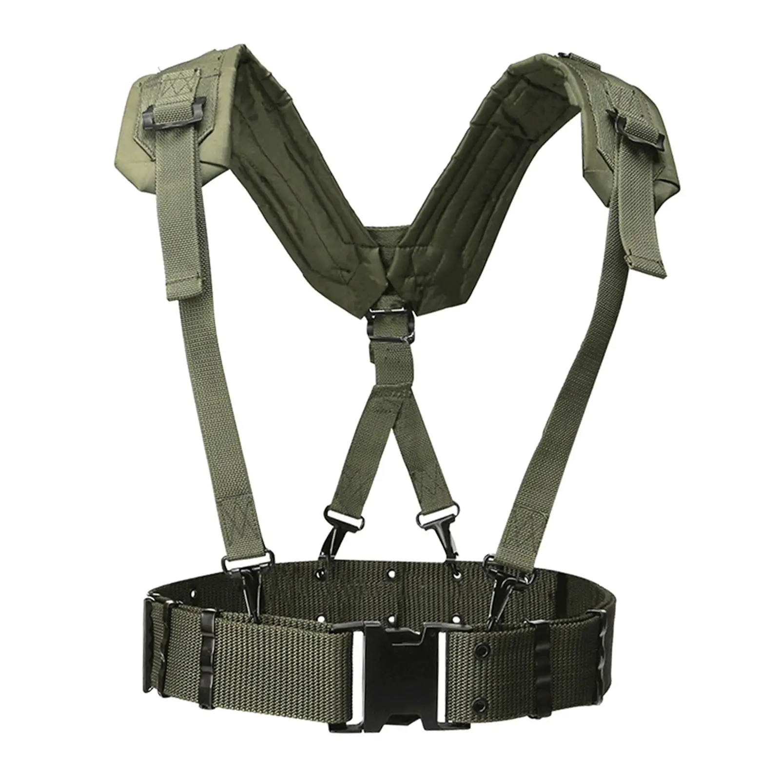 Y Shaped Suspenders Tool Durable Nylon Suspenders for Outdoor Travel Hiking