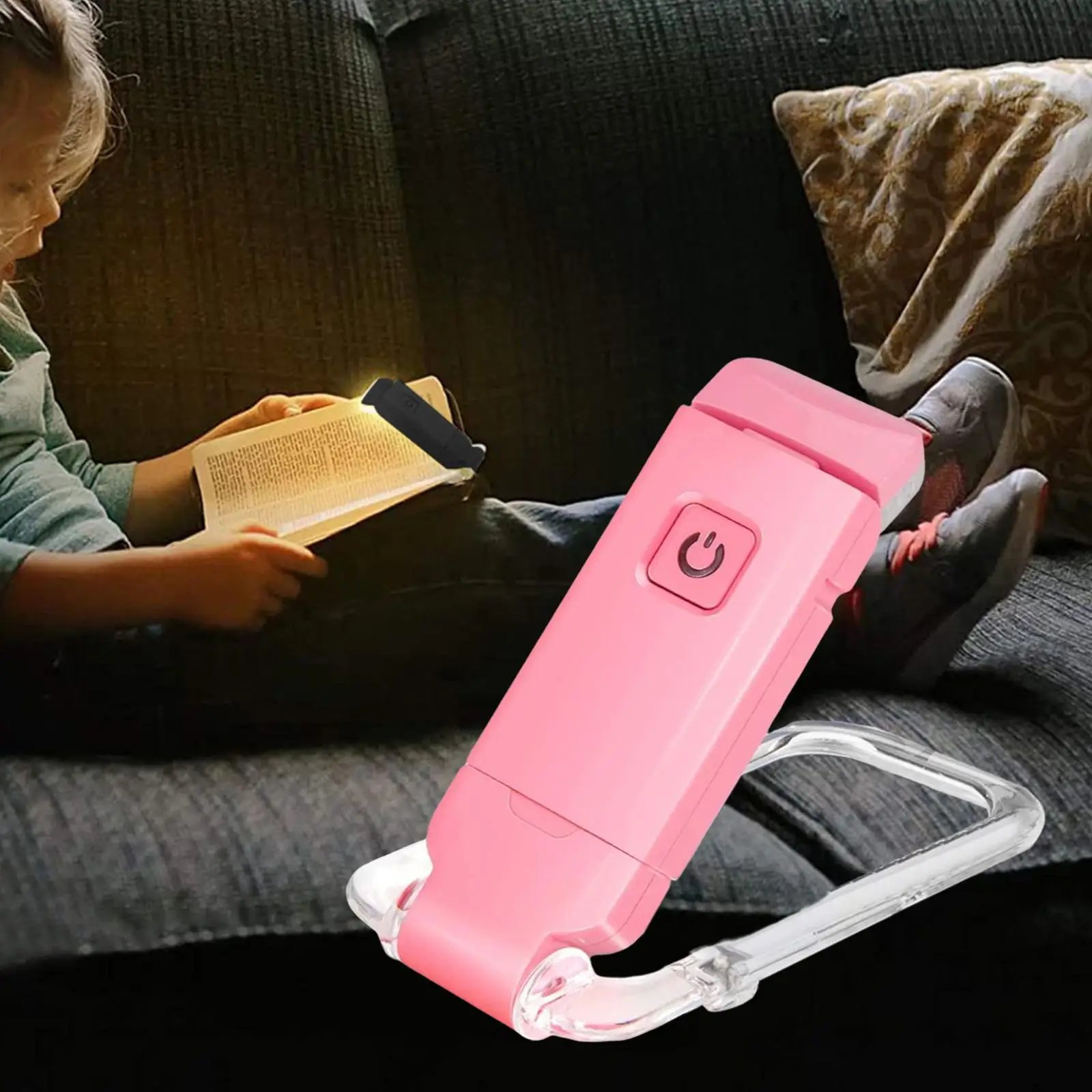 Portable Book Light Mini Clip Flexible LED Reading Lamp Bookmark Night Light For Travel Bedroom Reader