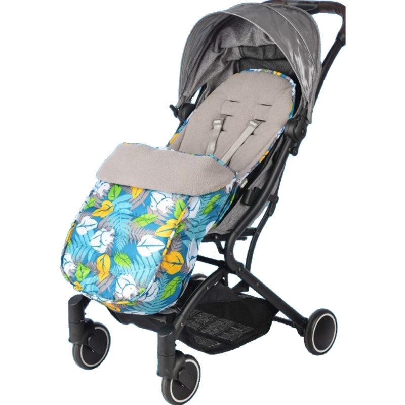 Baby Kinderwagen Fußsack Winter Warme Warenkorb Sitzkissen Universal Kinderwagen Schlafsack Wasserdicht Outdoor Essential A2UB – Detail 3