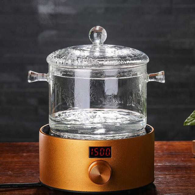 Thick Bottom Pots Fine Stewed Dial Cooking Pots Glass Band Cover Clear  Cooking Ustenes Of Cuisine Double Ear Handle Glass Pan - Cookware Sets -  AliExpress