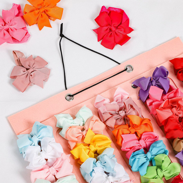 Para Niñas Organizador De Lazos Para El Pelo Para Niu00f1as