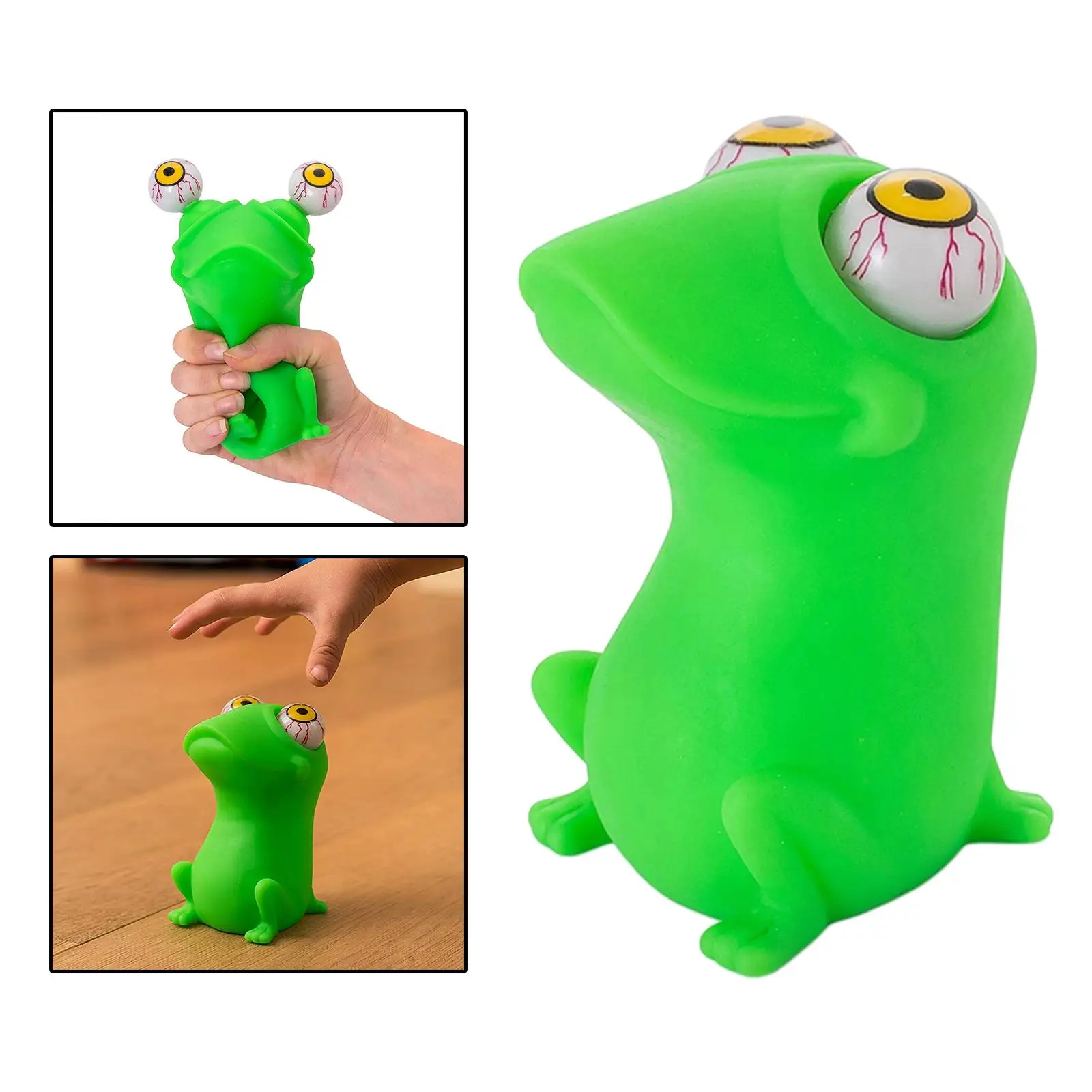 Squeeze Antistress Toy Eye Popping Latex Free Anti-Anxiety Large Squeeze Animal Fidget Sensory Toys Toy Figure for Kids