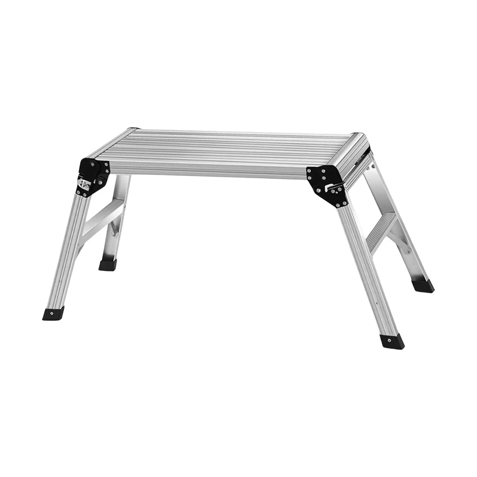 Folding Work Platform Footstool Car Wash Table Climbing Stool for Plasterers Repairing Cleaning Windows Home Decorating Office