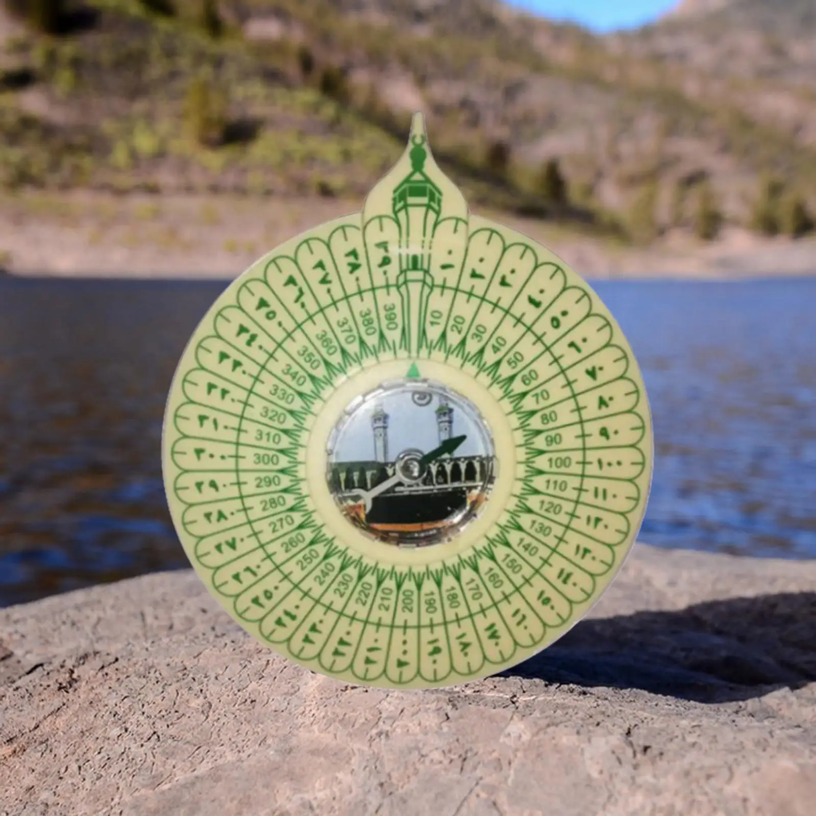 Muslim Small Makkah Qibla Find for Backpacking Gadget Gift