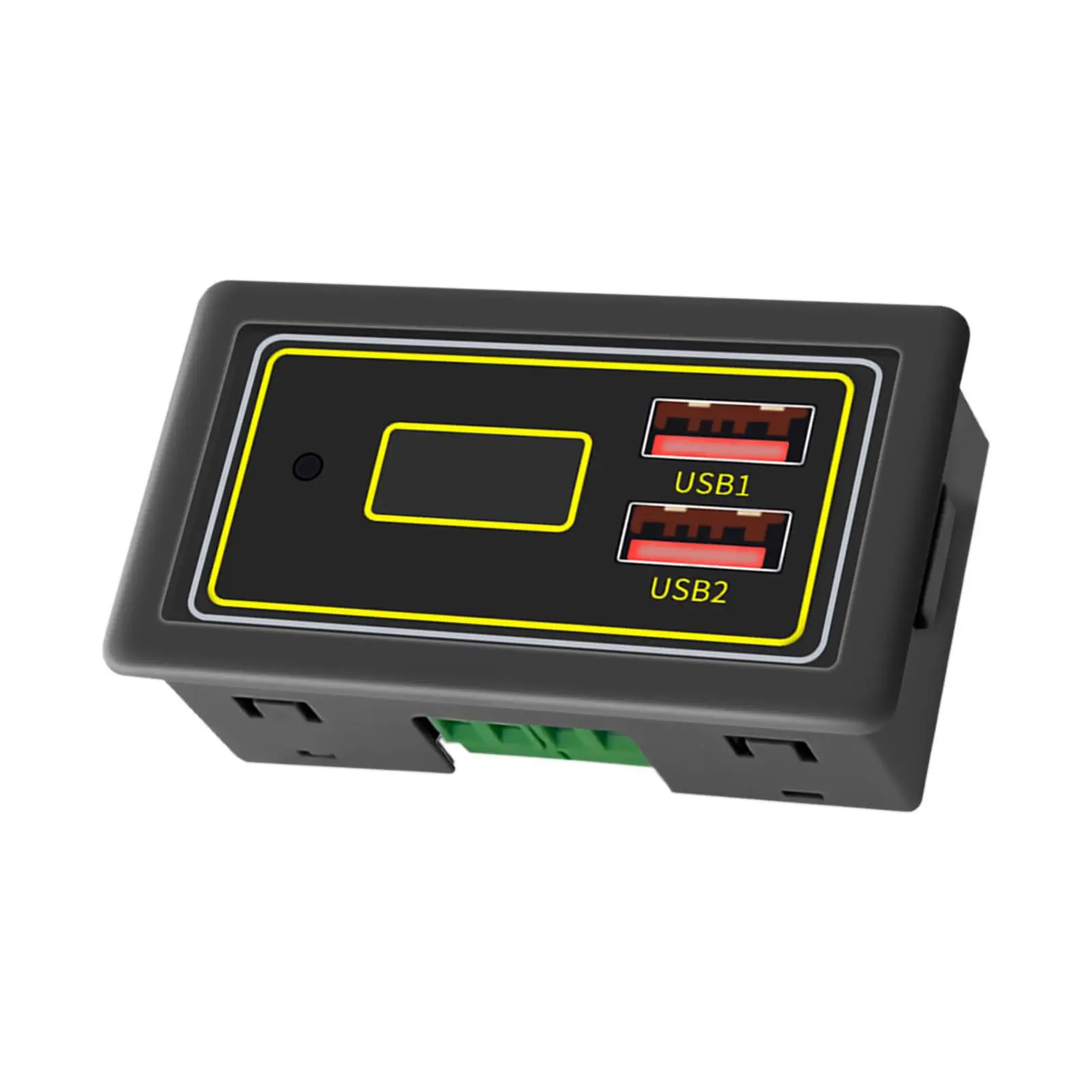 Battery Indicator Voltage Meter Battery Monitor 12V 24V Support Battery Capacity Monitor
