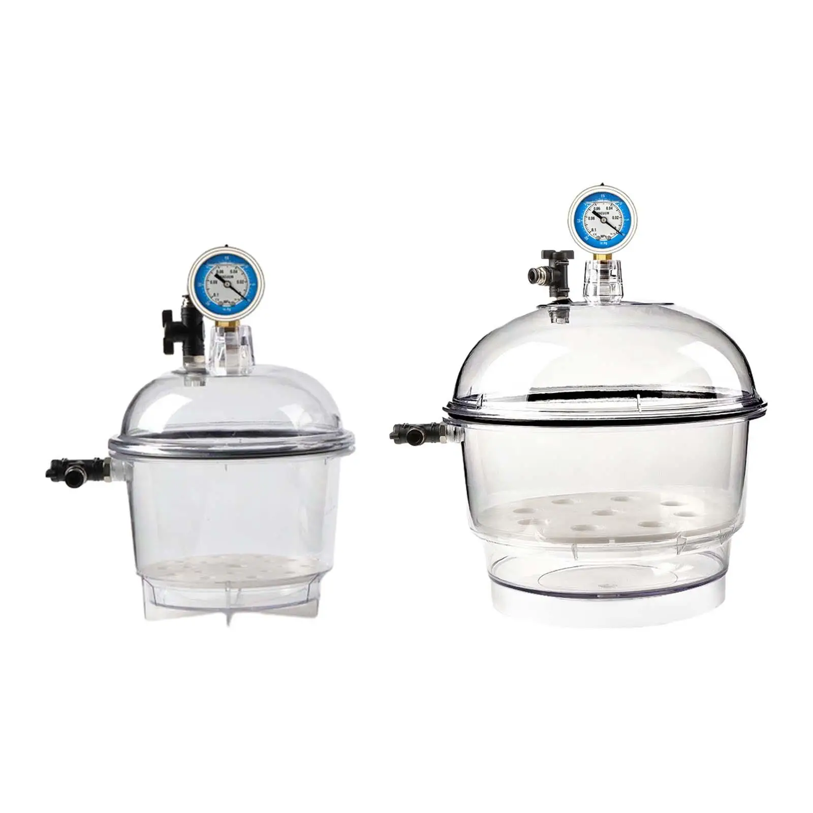Vacuum Desiccators Transparent Polycarbonate Storage Tank Vacuum Drying Kettle Laboratory Dryer Bottle Vacuum Drying Storage