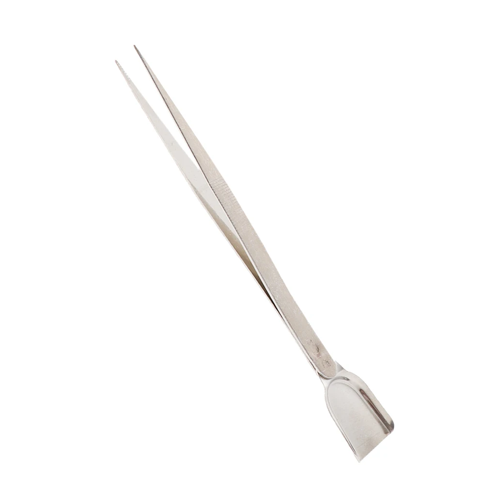 Diamond Tweezers with Shovel for Beadwork Gemologist Sorting Tool Shovel
