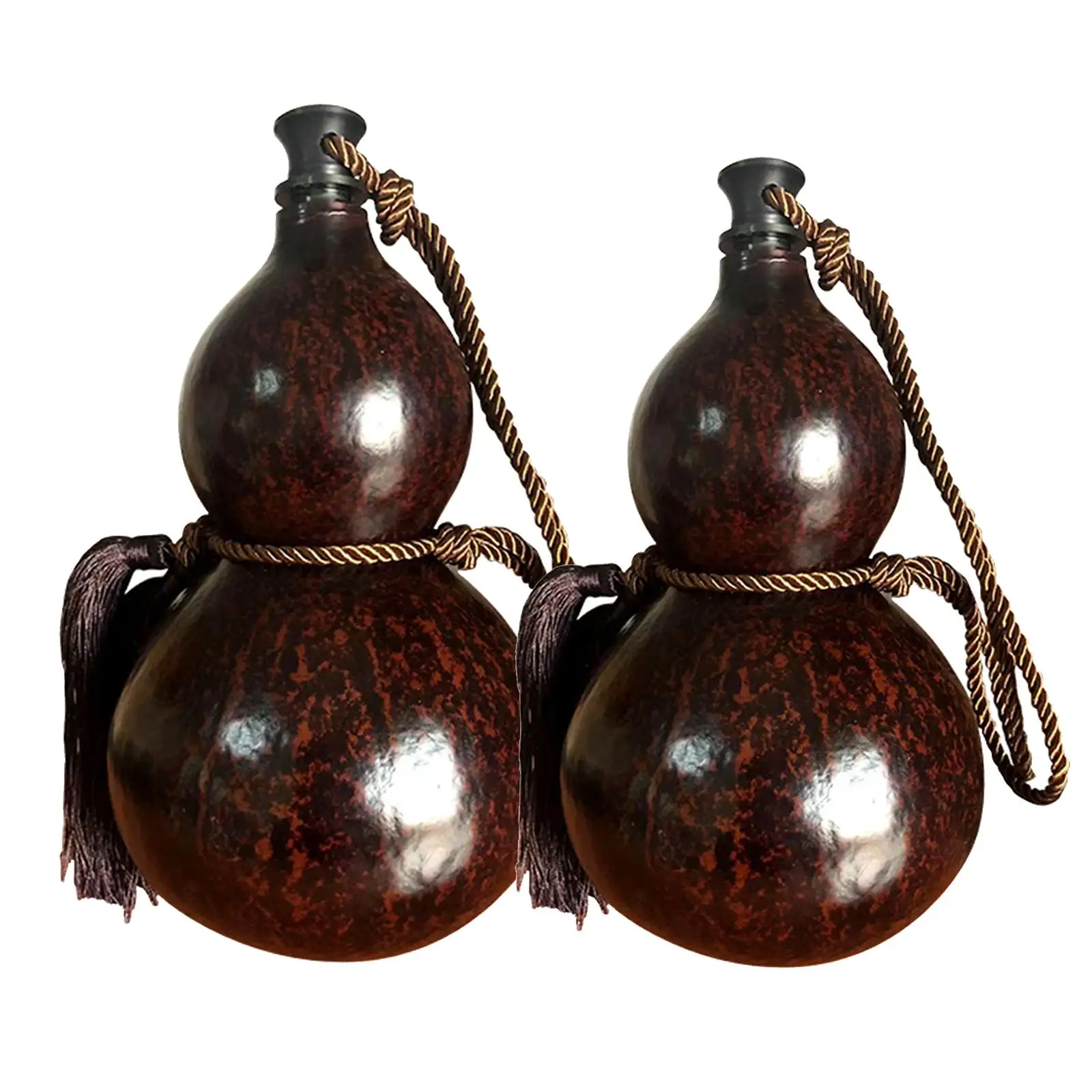 Gourd Bottle Feng Shui Water Cup Photo Props Crafts for Camping Home Yard