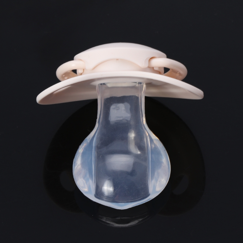 Beruhigende Schnuller puppe in Erwachsenen größe für erwachsene Babys großer Griffs child für erwachsene Babys großer Griff rosa blau beige – Detail 10