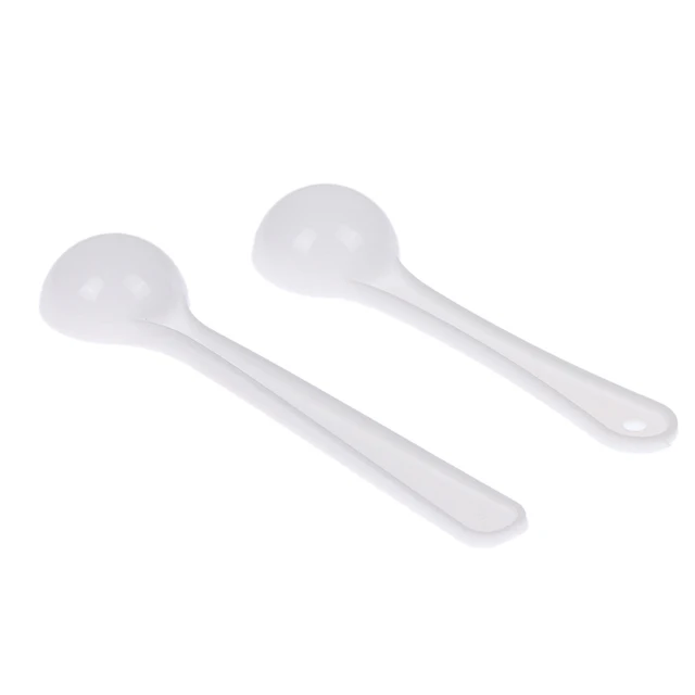 20PCS 1g Plastic 1 Gram Scoops/Spoons For Food/Milk/Medcine Measuring Spo_$z
