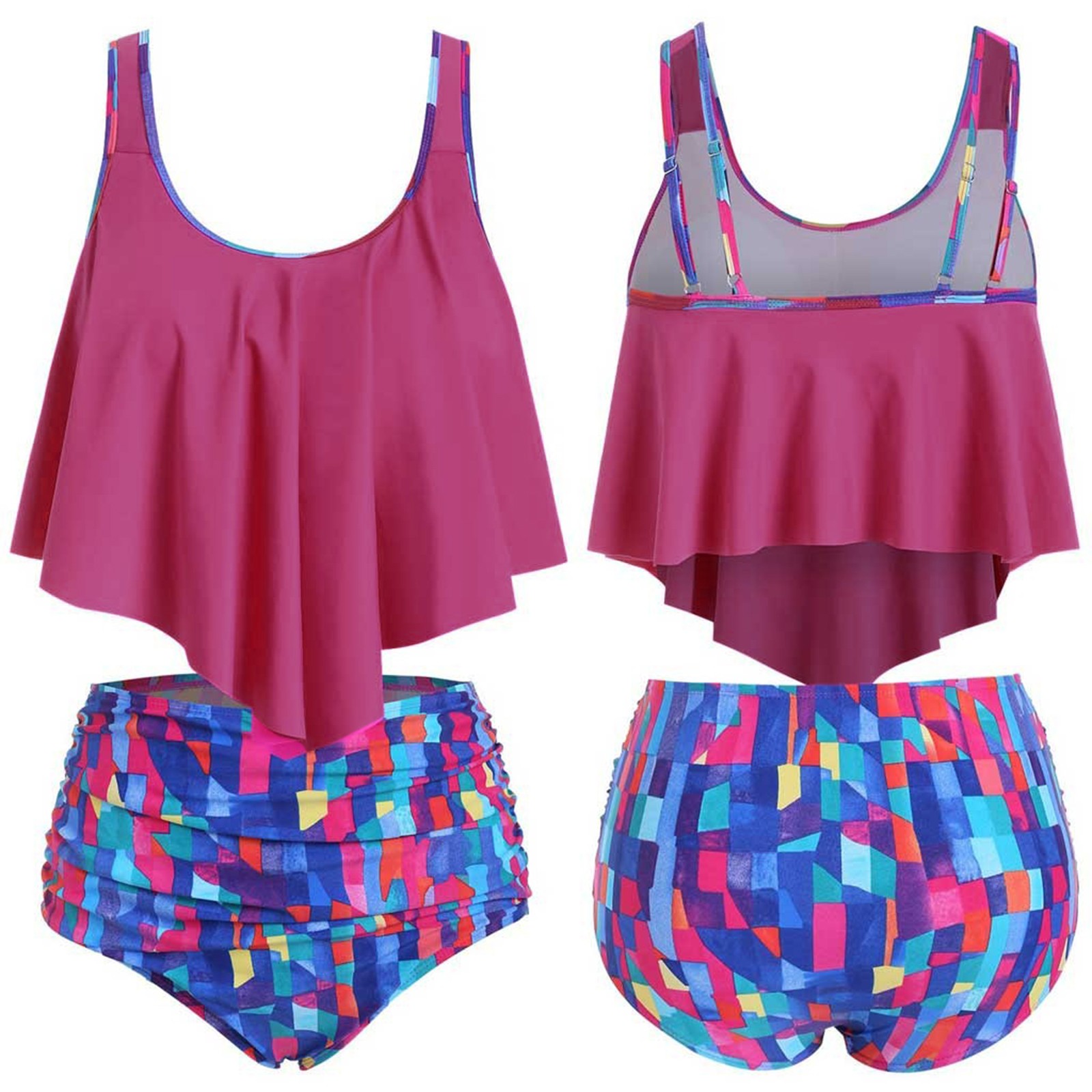 de praia, conjunto tankinis, moda praia, roupas