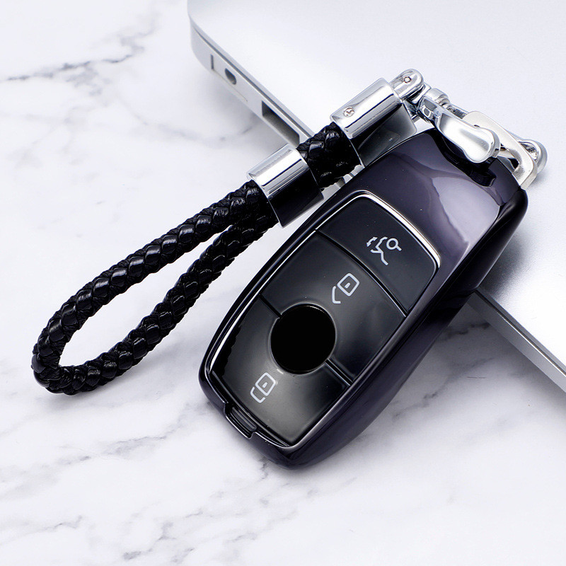 Soft TPU Car Key Case Cover for Mercedes-Benz A C E S Class GLA GLC GLE GL GLS CLA CLS AMG W205 W213 W177 W222 E200 E300 C260