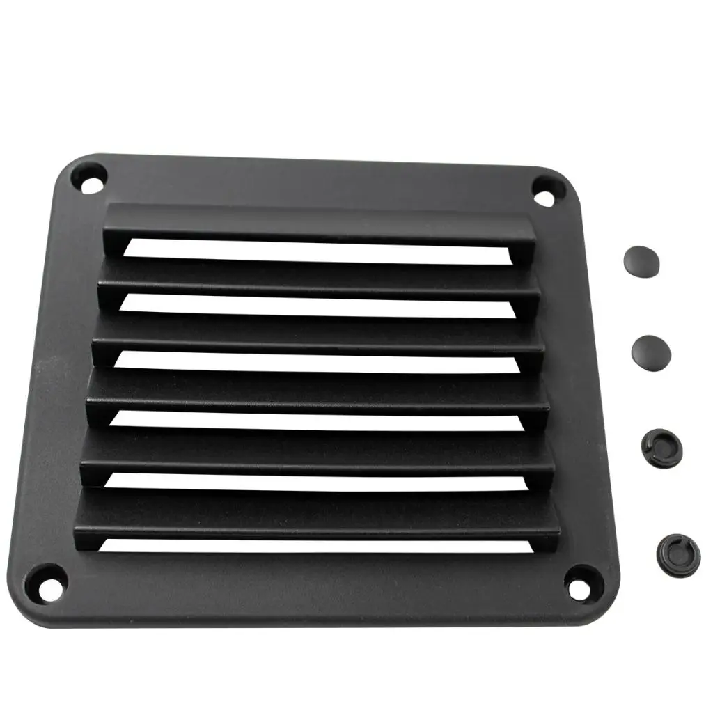  Boat Hose Intake Vent Louvered Vents Ventilation Cover for Marine Boats
