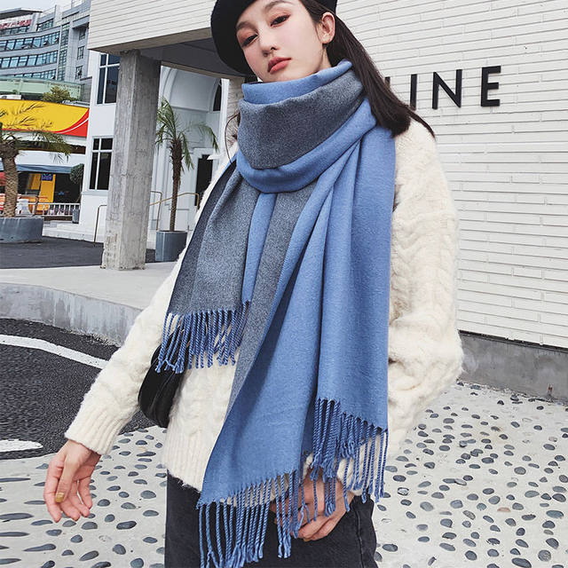 2023 Design Winter Scarf Women Cashmere Pashmina Horse Print Shawls and  Wraps Lady Thick Blanket Bufanda Scarfs - AliExpress