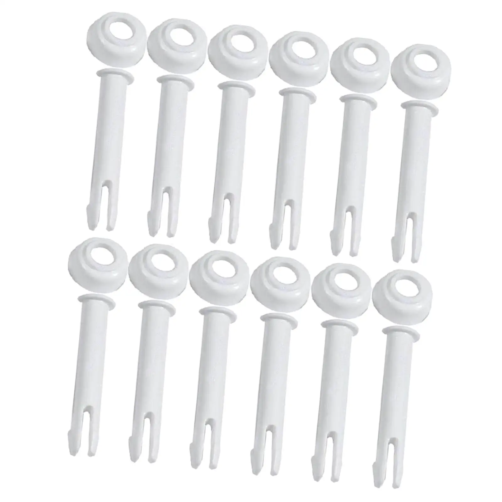 12 Pieces Swimming Pool Joint Pins and Pool Seals Part for 13`-24` above Round Metal Pools