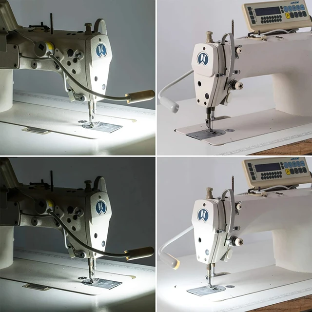 20LED Industrial Sewing Machine Lighting Lamp EU Plug 360° Flexible  Gooseneck Eu Light Home Work Eye Protection Desk Sewing Lamp - AliExpress