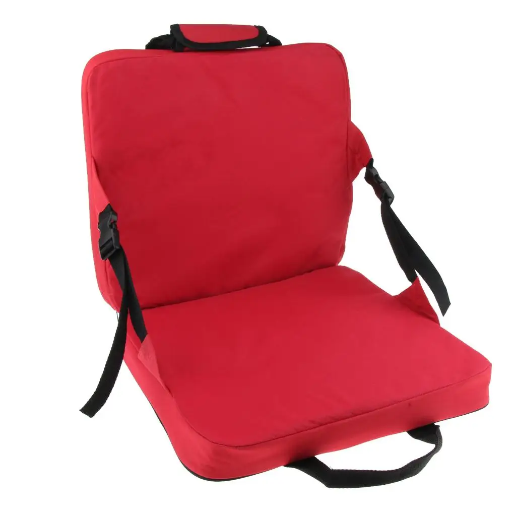 Foldable Outdoor Picnic Camping Beach Chair Soft Stadium Seat Cushion for Camping Hiking