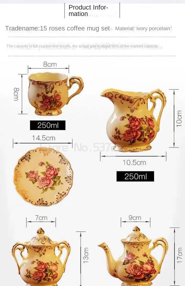 calor Conjunto de chá de vela geral