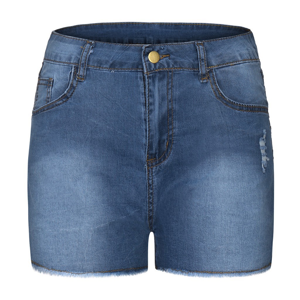 Title 19, Shorts Denim Jeans Woman Denim Shorts Broken Cr...