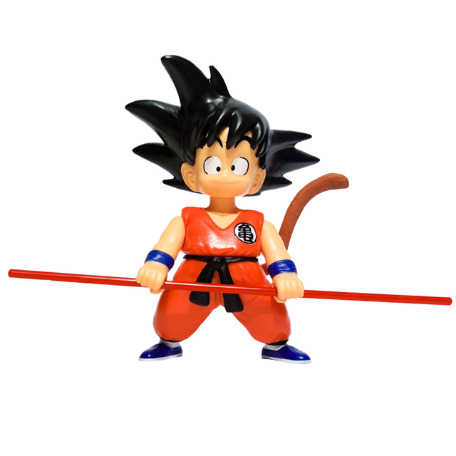 SeekFunning 10 Dragon Ball Z Toys,Super Saiyan Standing Fighting Goku for  Kids Birthday Gifts Desk Decor 