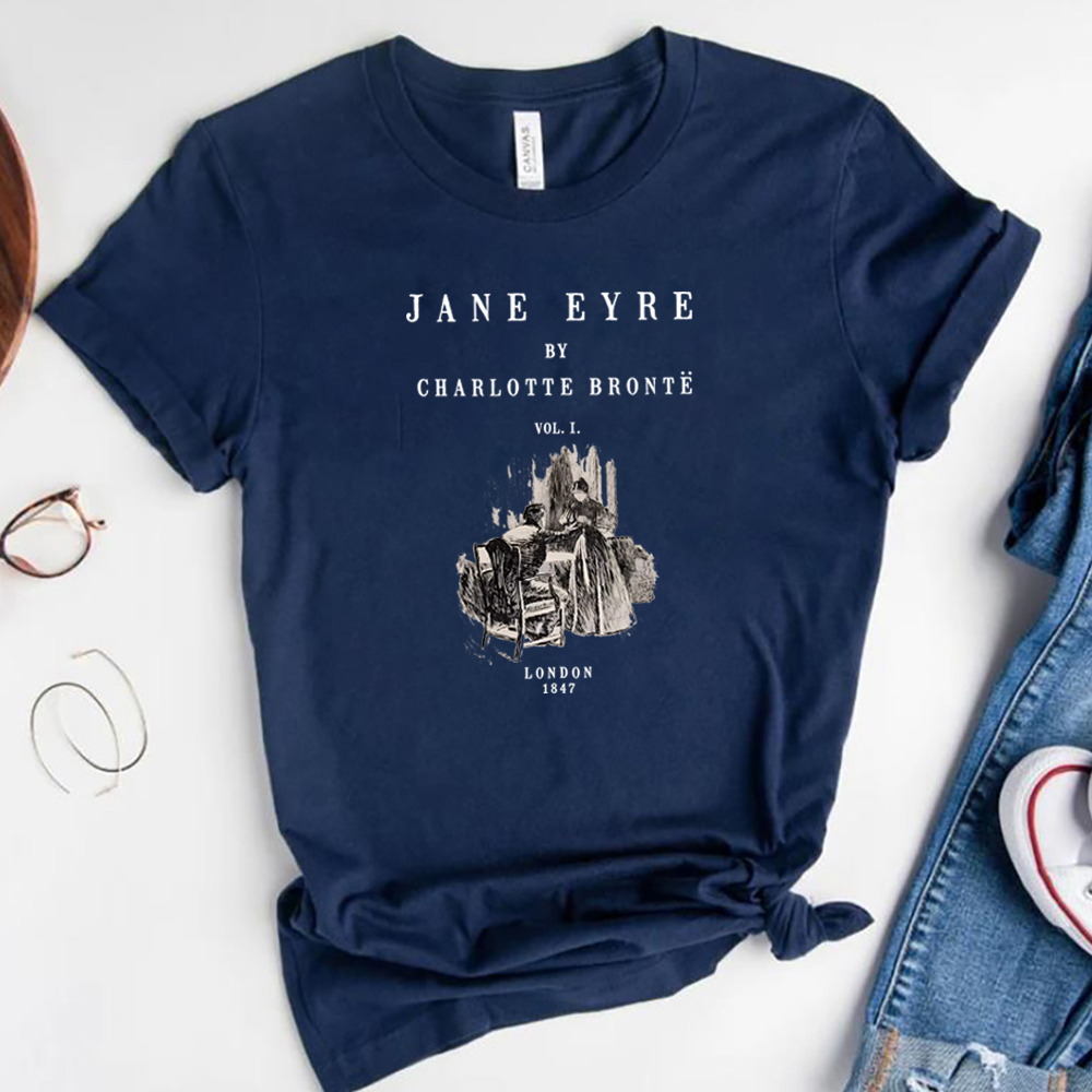 Camiseta de manga curta de Jane Eyre,