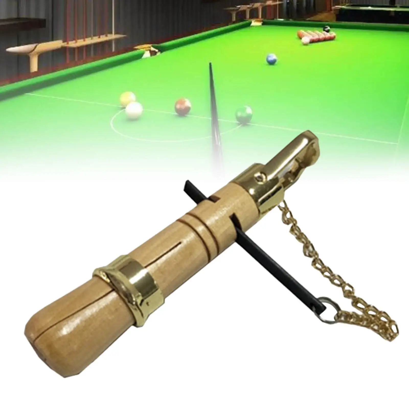 Snooker Cue Tip Repair Kit Multifunction Snooker Shaper Wood Cue Tips Clamp